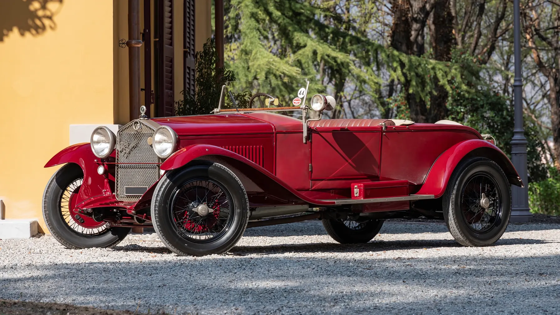 1929 Alfa Romeo 6C 1500 Sport Tourer Series II in the style of James Young