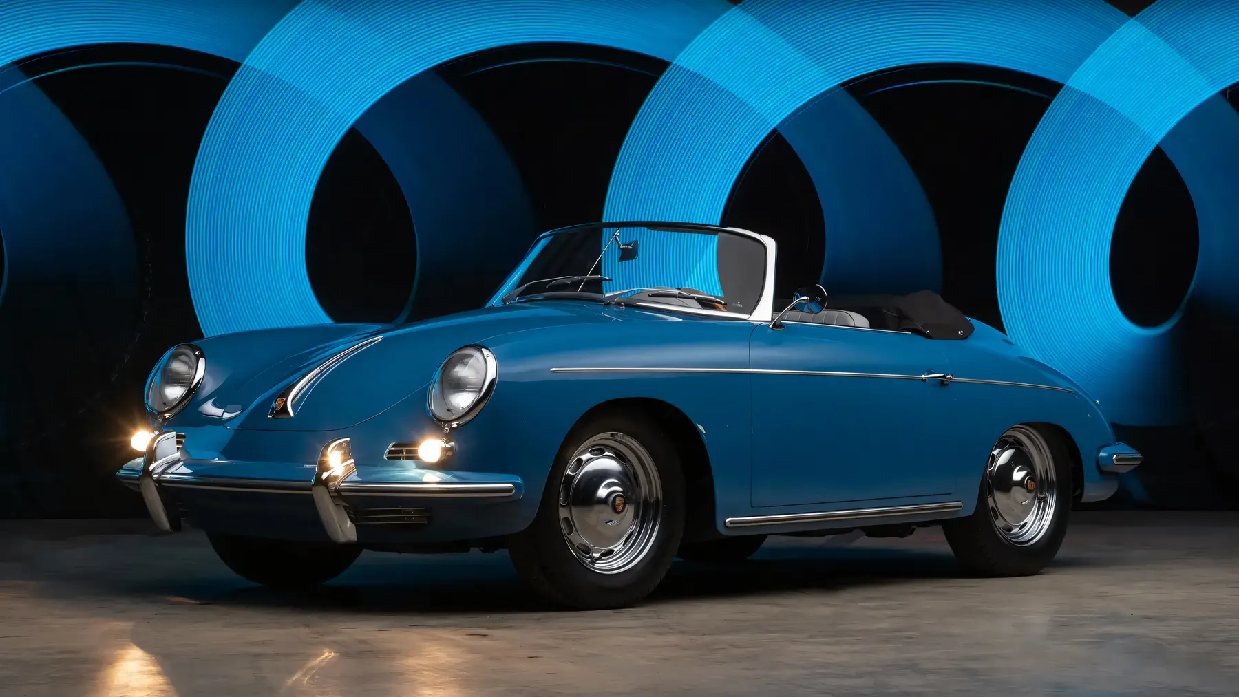 1962 Porsche 356 B 1600 Super 'Twin Grille' Roadster by D'Ieteren