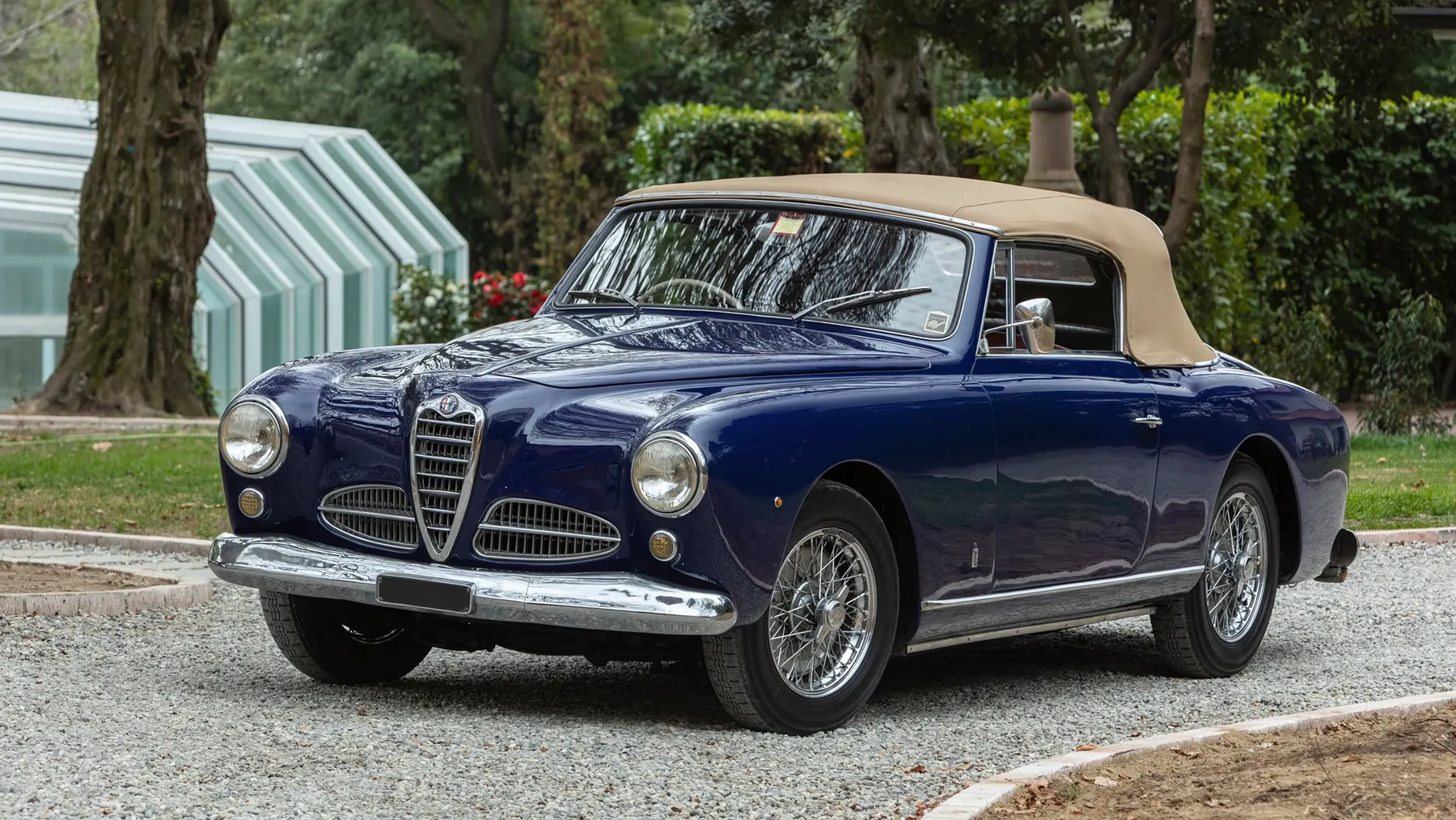 1953 Alfa Romeo 1900 C Cabriolet by Pinin Farina