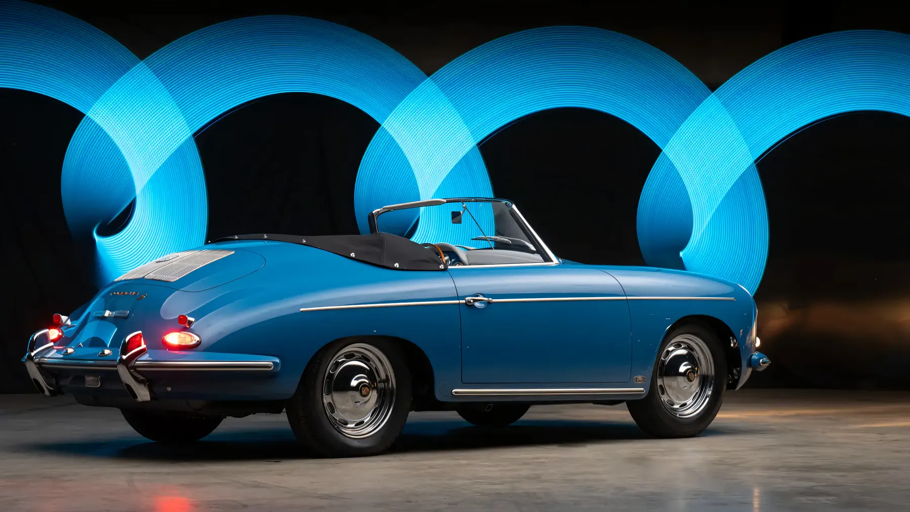 1962 Porsche 356 B 1600 Super 'Twin Grille' Roadster by D'Ieteren
