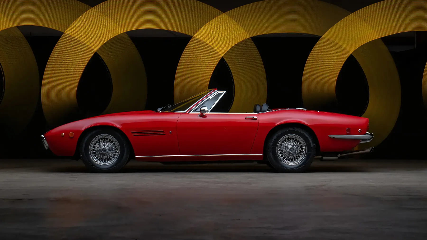 1971 Maserati Ghibli SS 4.9 Spyder by Ghia